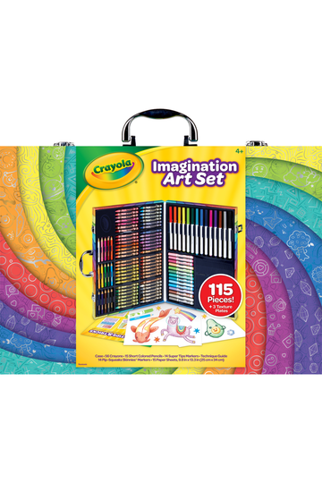 Crayola 115pc Imagination Art Set with Case - D3 Surplus Outlet