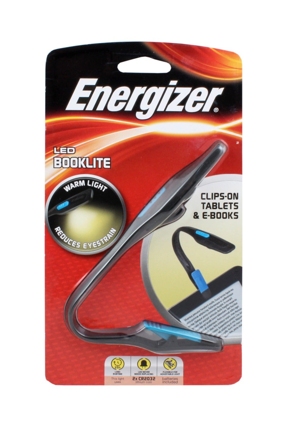 Energizer LED Clip Booklight Whitcoulls