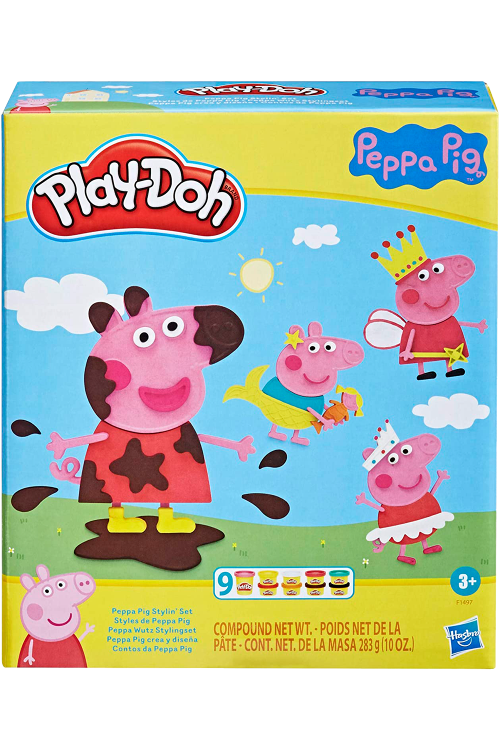 Doh Surprise Eggs Peppa Play Doh Play-doh Peppa Pig Stylin Set - Main Image