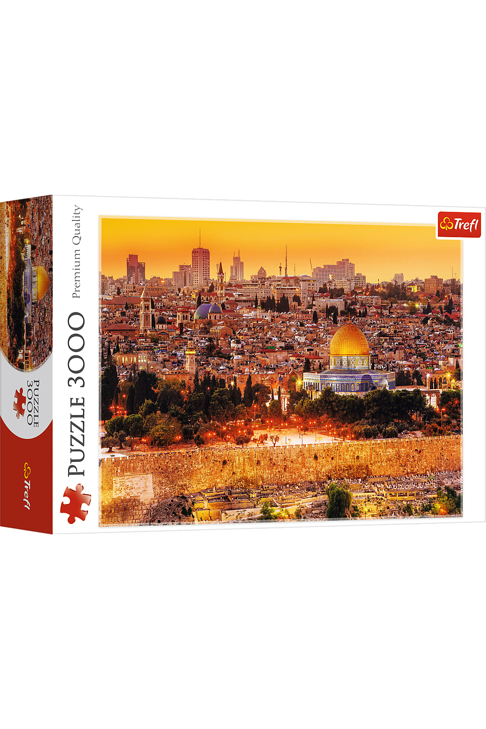 Amazon.com: Trefl The Roofs of Jerusalem 3000 Piece Jigsaw
