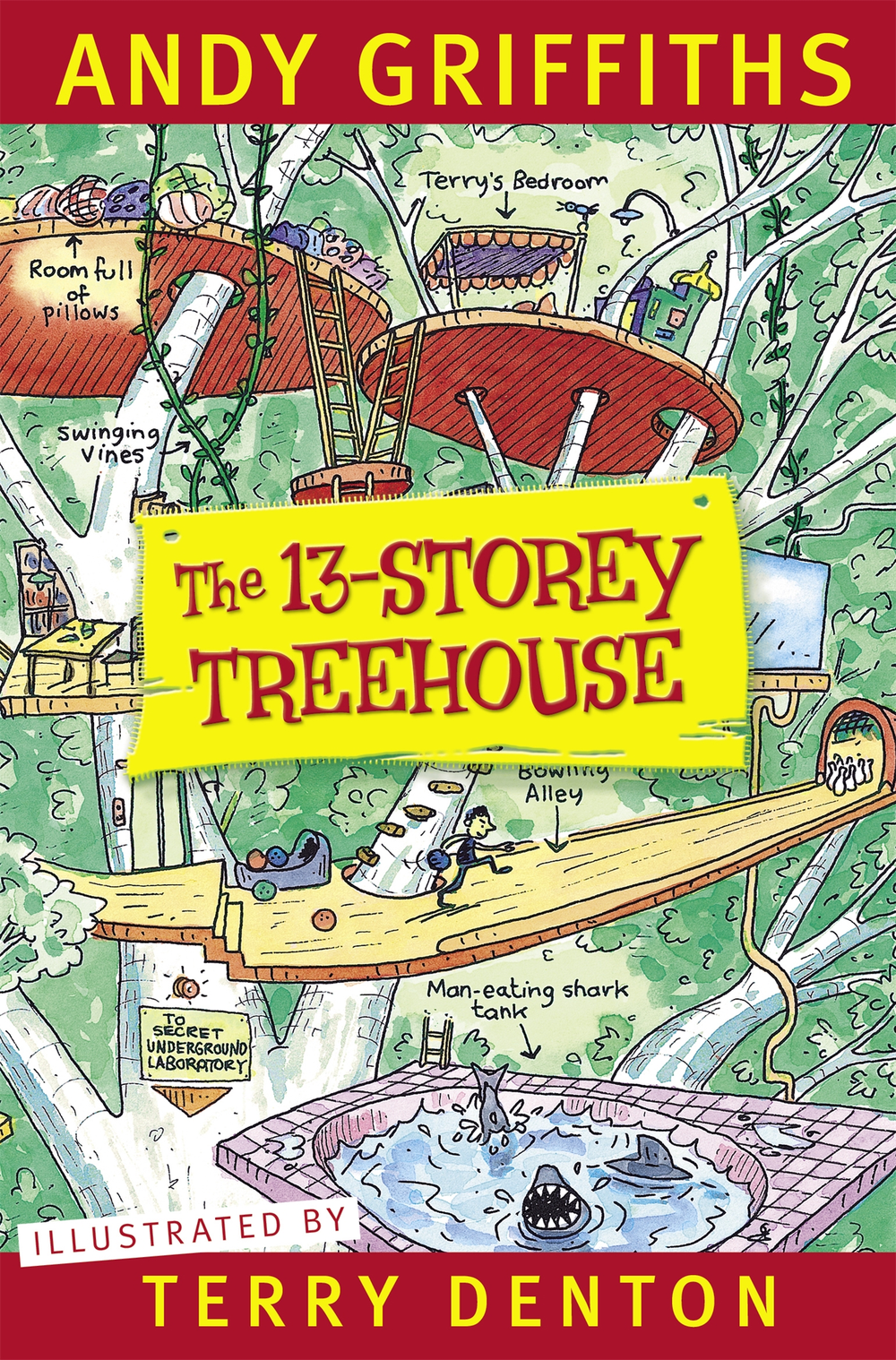 THE STOREY TREEHOUSE 13冊 Treehouse #01: The 13-storey Treehouse | Andy Griffiths | Pa
