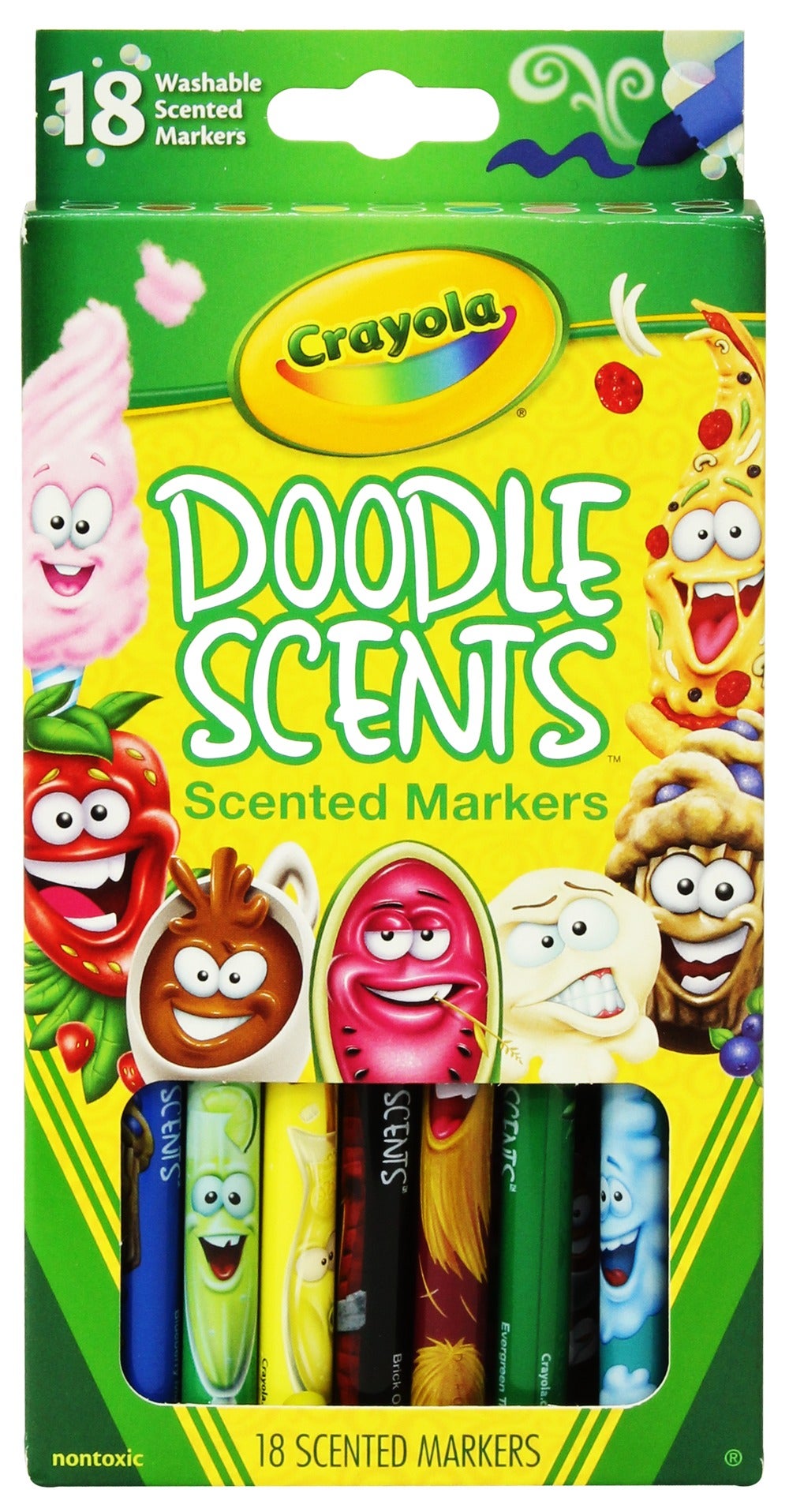 Crayola Doodle Scents Markers Pack of 18 Whitcoulls
