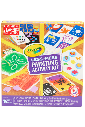 Crayola Less Mess Painting Activity Kit