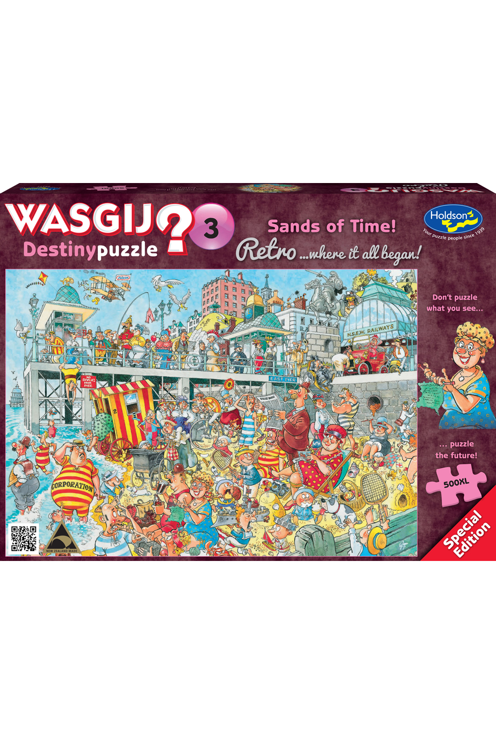 Wasgij Retro Original #03: Full Monty Fever! 500 Xl Pieces