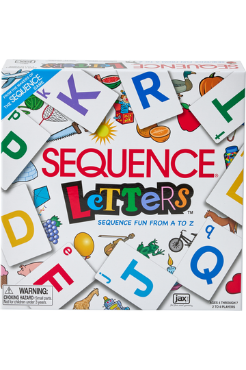 The Teachers' Lounge®  Sequence® Letters Board Game for Kids