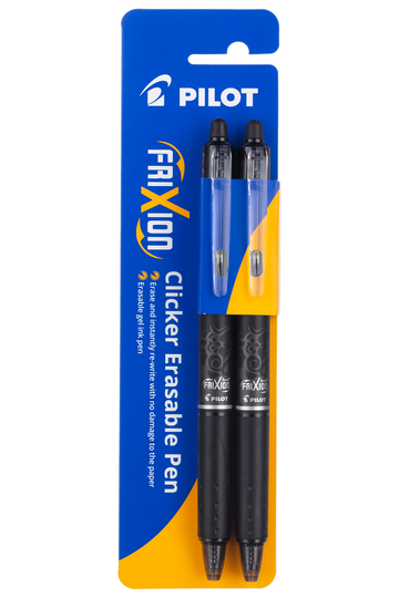 PILOT FriXion Clicker Erasable, Refillable & Retractable Gel Ink Pens, Fine  Point, Black Ink Parent