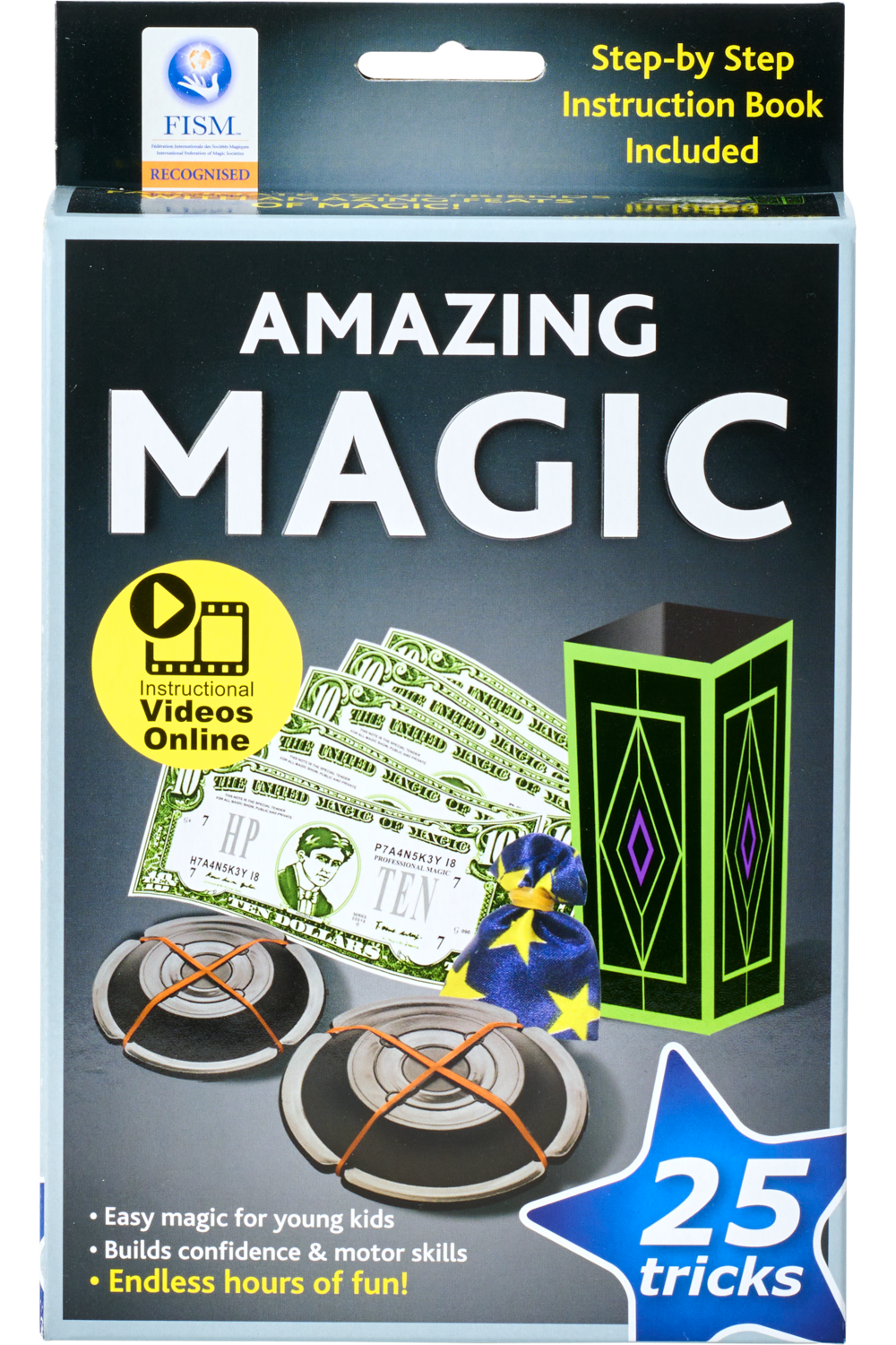 Amazing Magic Pocket 25 Tricks Assorted | Magic & Pranks
