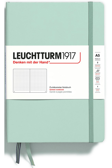 Leuchtturm A5 Medium Hardcover Notebook Mint Green