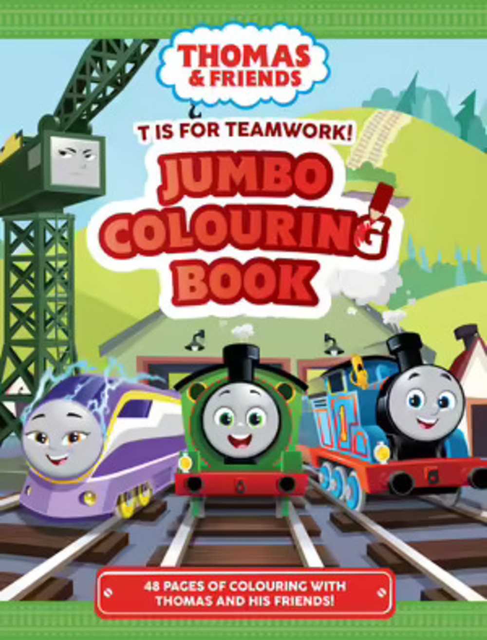 Thomas Coloring Book Thomas & Friends, Travel With Thomas, Coloring