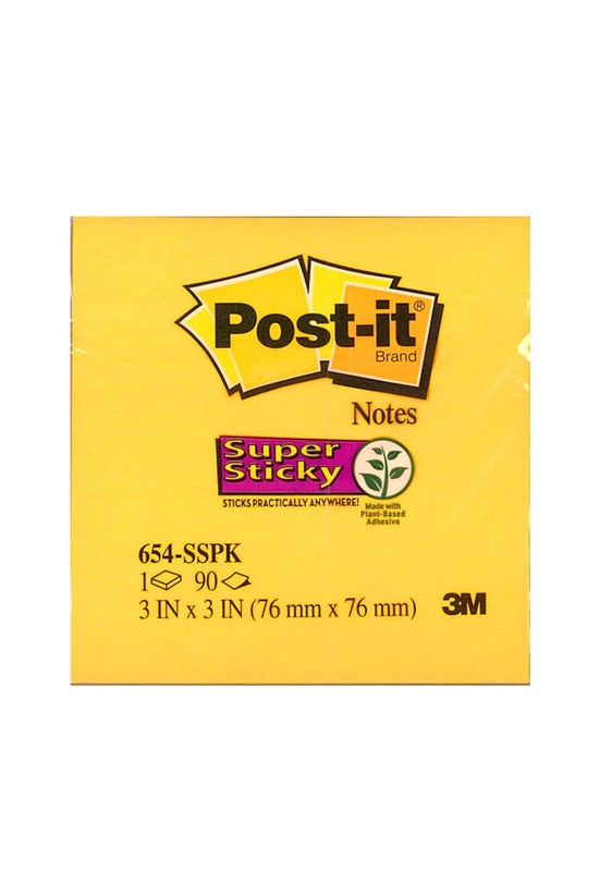 3m Post-it 654 Super Sticky 76...