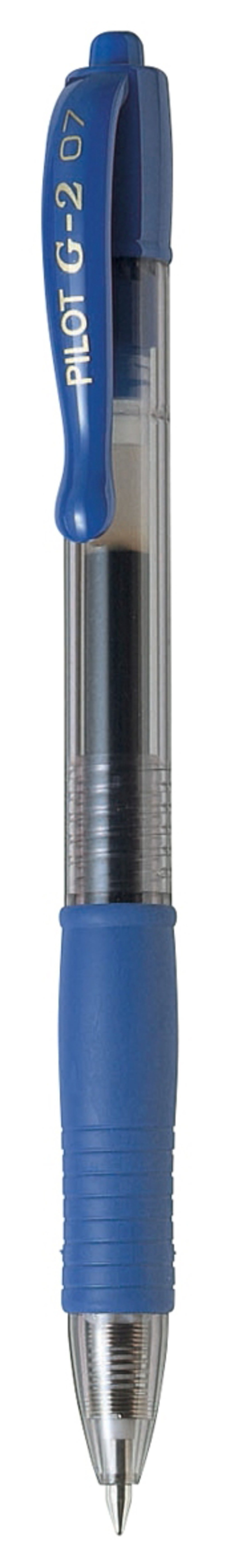 Pilot Gel Ink Pen G2 Retractable Fine 0.7mm Blue Whitcoulls