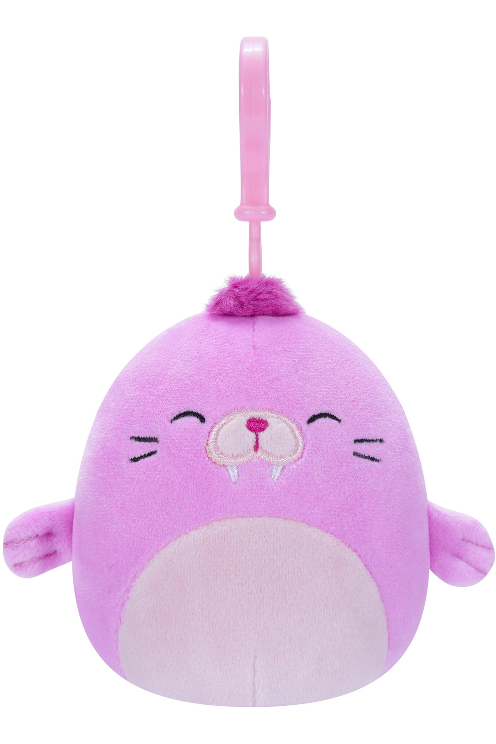 Squishmallows Kellytoy Sanrio Mini Plush 3.5 Kuromi Clip On Key Chain NWT