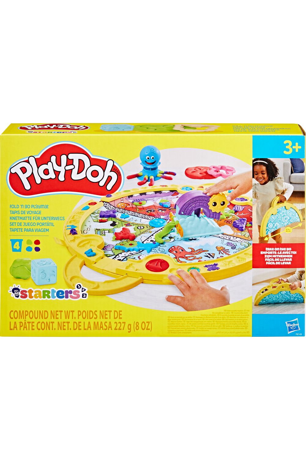 Play-doh Fold Go Playmat Children's Craft