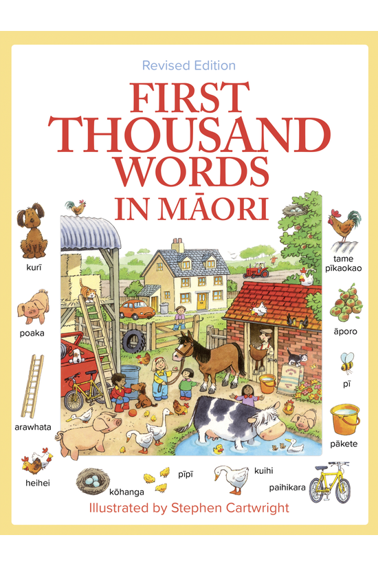 First Thousand Words In Maori