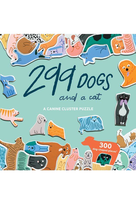 299 Dogs And A Cat Jigsaw Puzz...
