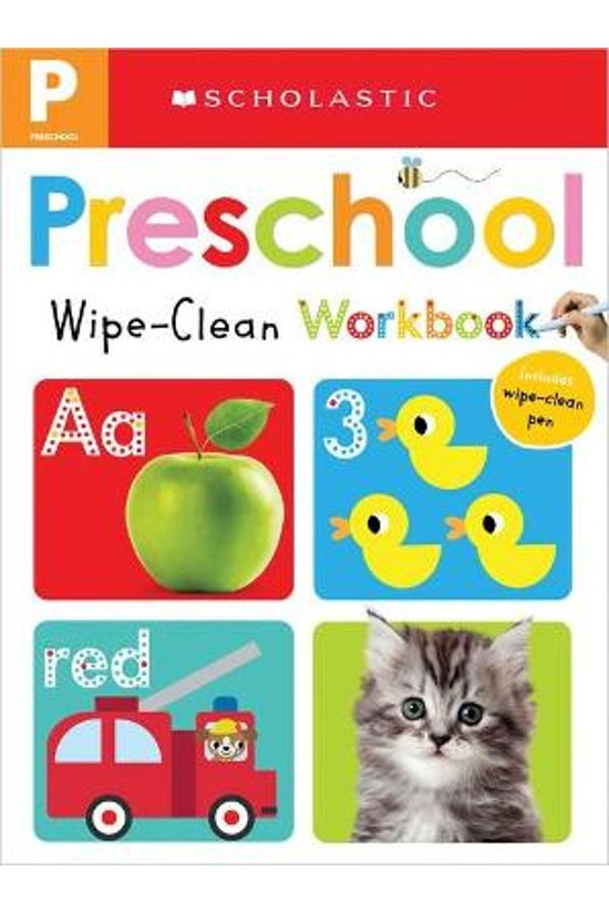 Preschool Wipe-clean Workbook
