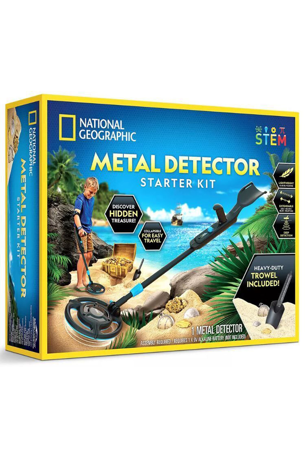 Metal detector NATIONAL GEOGRAPHIC per bambini | Leroy Merlin Metal detector NATIONAL GEOGRAPHIC per bambini | Leroy Merlin