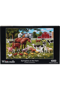 Whitcoulls 1000 Piece Jigsaw Springtime On The Farm