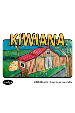 2026 Kiwiana Easel Desk Calendar