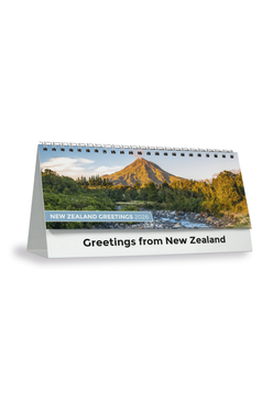 2026 New Zealand Greetings Desk Calendar