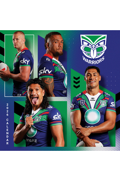2026 New Zealand Warriors Wall Calendar