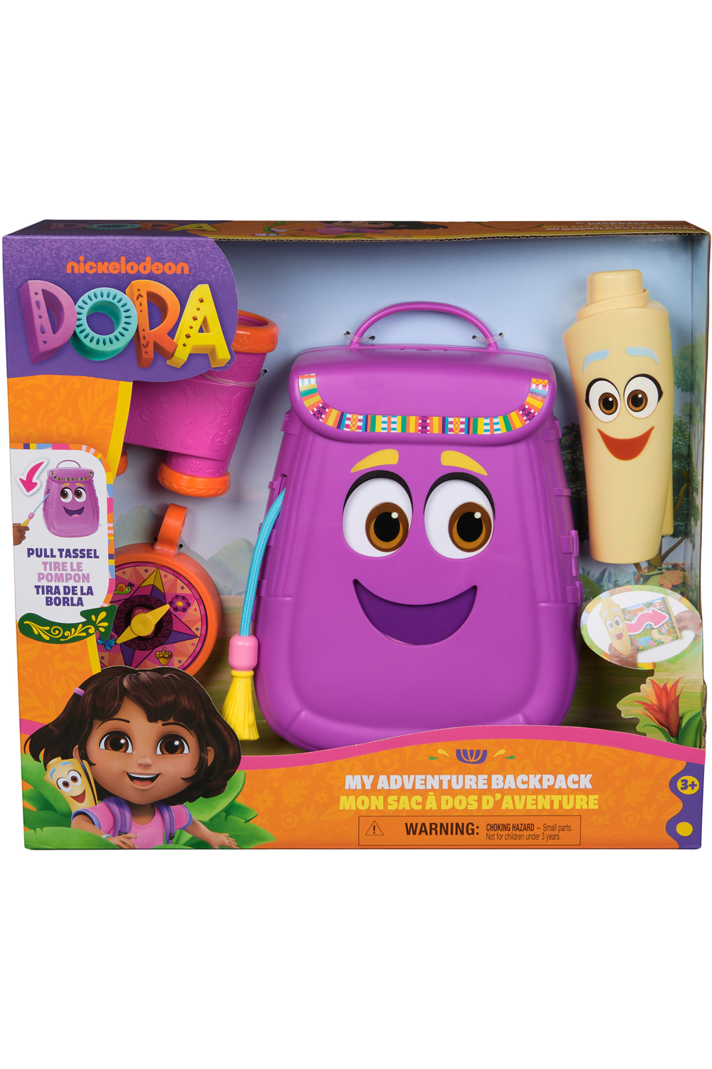 Dora The Explorer: My Adventure Backpack Pretend Play Dr