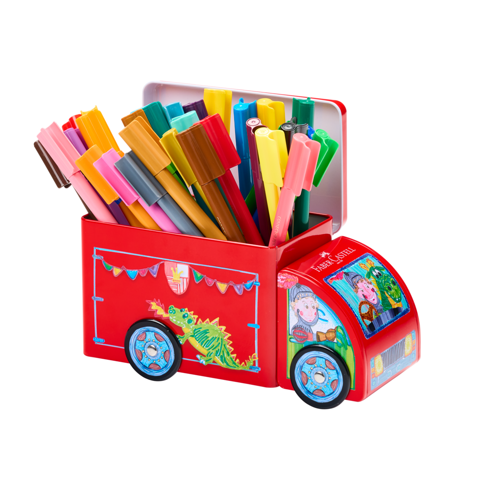 Faber-Castell Truck With Connector Markers - Classroom Markers