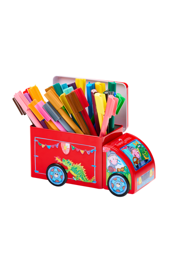 Faber-Castell Truck With Connector Markers - Classroom Markers