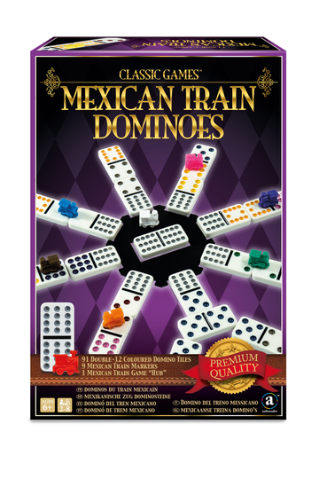 Weiblespiele 04394 Mexican-Train Jeu de Dominos Double 12 - Jeux - Jouets Weiblespiele 04394 Mexican-Train Jeu de Dominos Double 12 - Jeux - Jouets