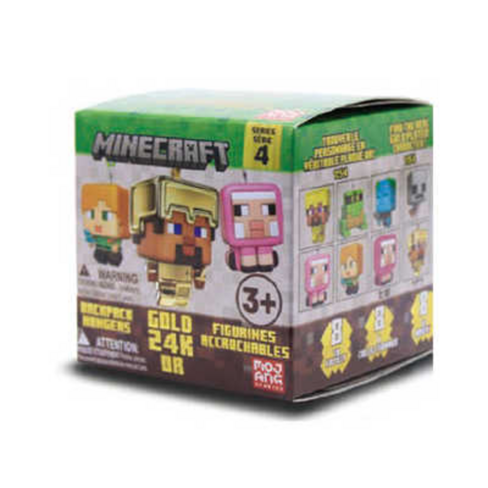 Minecraft Backpack Hangers Series 4 Blind Box | Minecraft