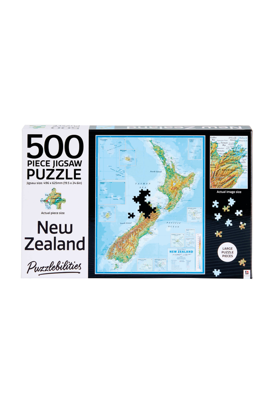 Puzzlebilities New Zealand Map...