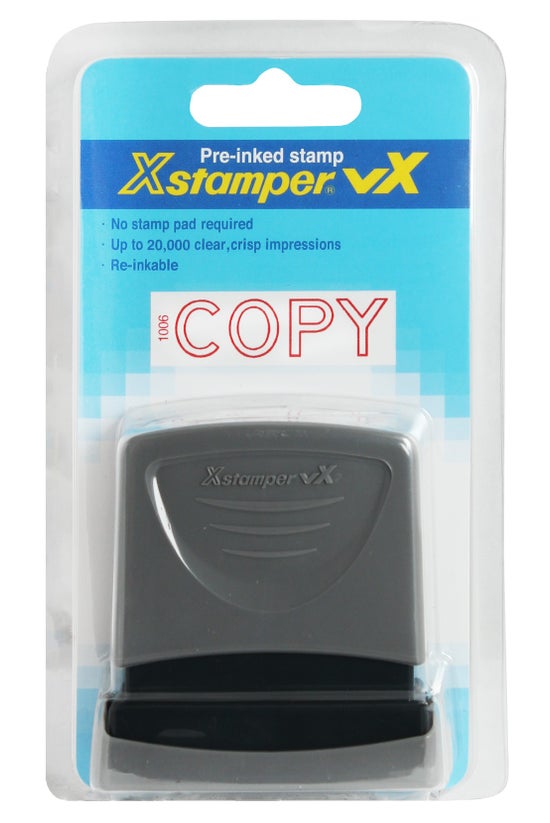 Xstamper Pre-inked Stamp Copy ...