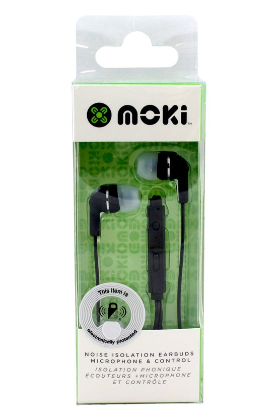 Moki Noise Isolation Earbuds W...