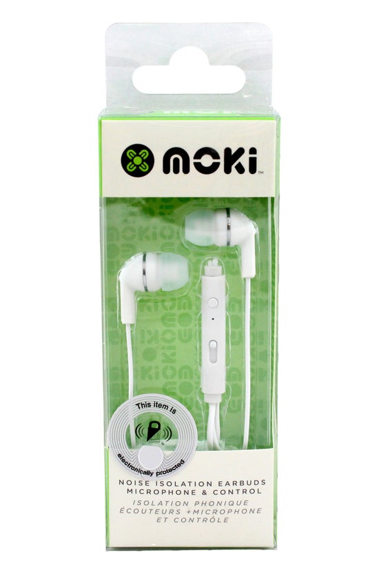 Moki Noise Isolation Earbuds W...