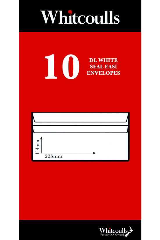Whitcoulls Envelopes Dle Seal ...