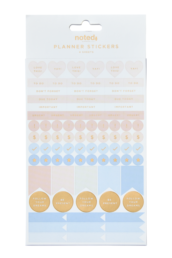 Noted Planner Stickers Pastels...