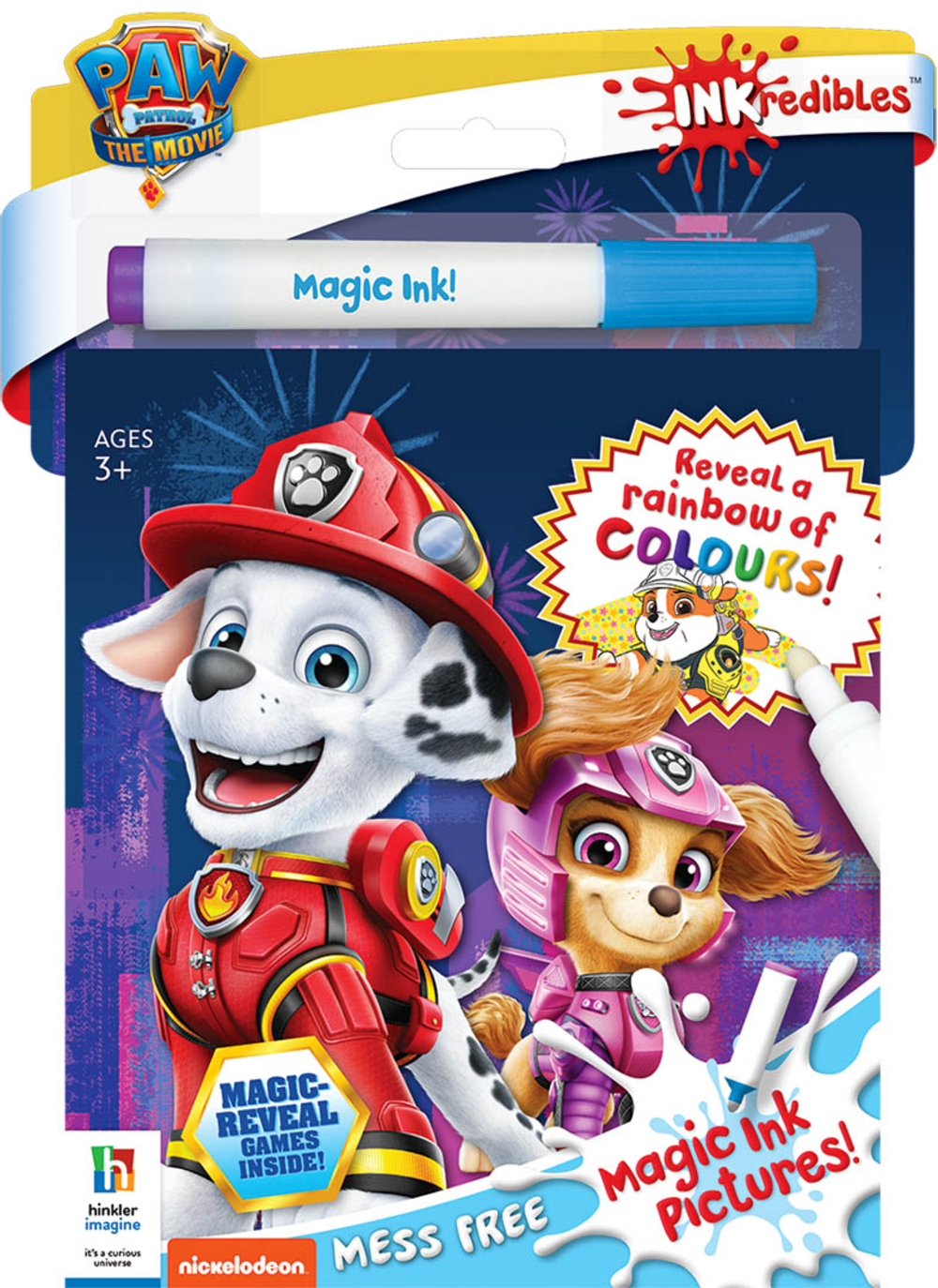 Inkredibles Paw Patrol The Movie Magic Ink Pictures - Whitcoulls