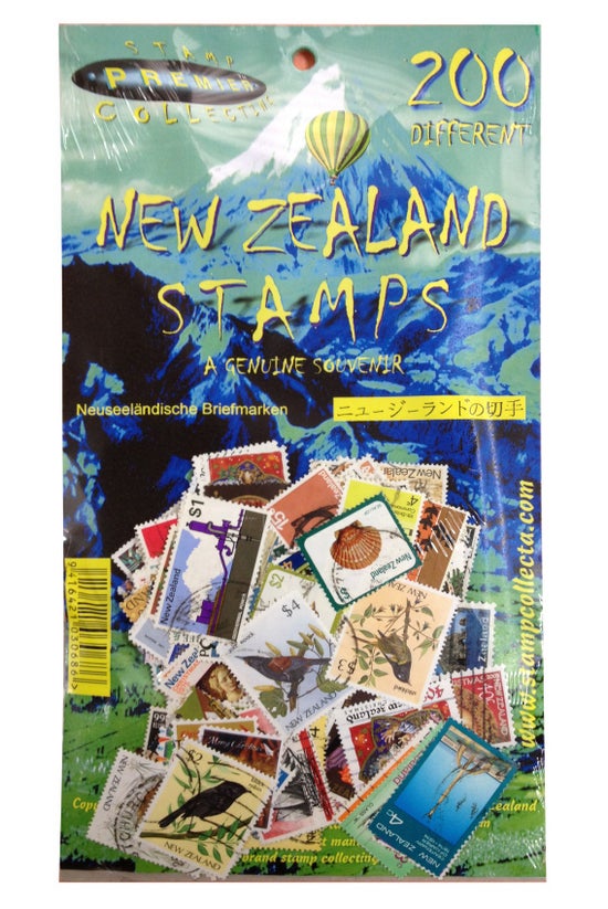 New Zealand Stamps Pack Of 200...