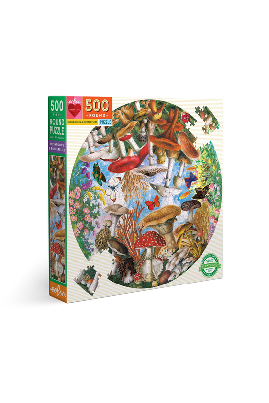 Eeboo Round Jigsaw Puzzle 500 ...