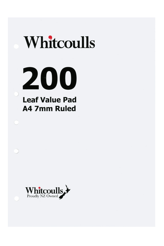 Whitcoulls Refill Value Pad 20...