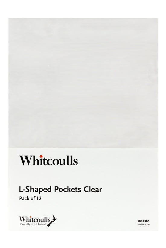 Whitcoulls L-shaped Pockets Cl...
