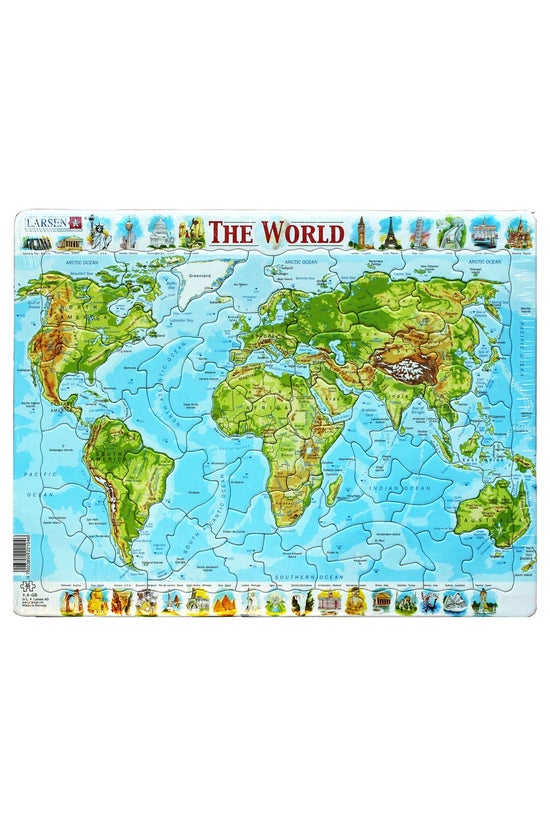 Map Of The World Jigsaw Puzzle...