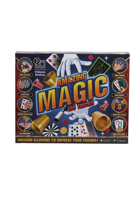 Amazing Magic 100 Tricks Box