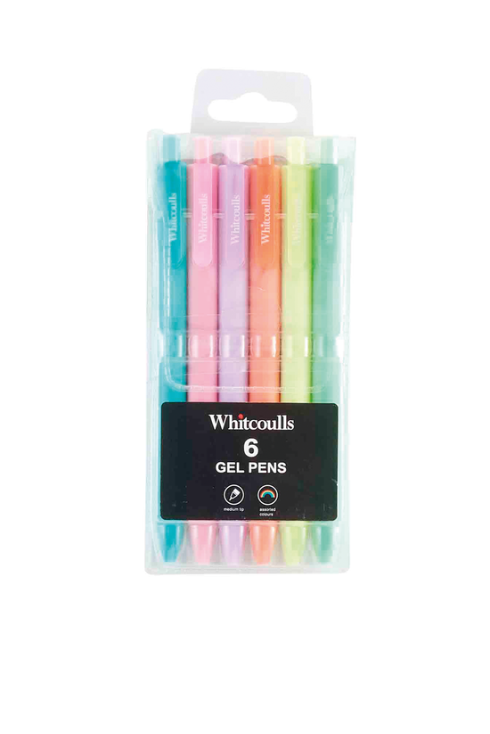 Whitcoulls Pastel Gel Pens Med...