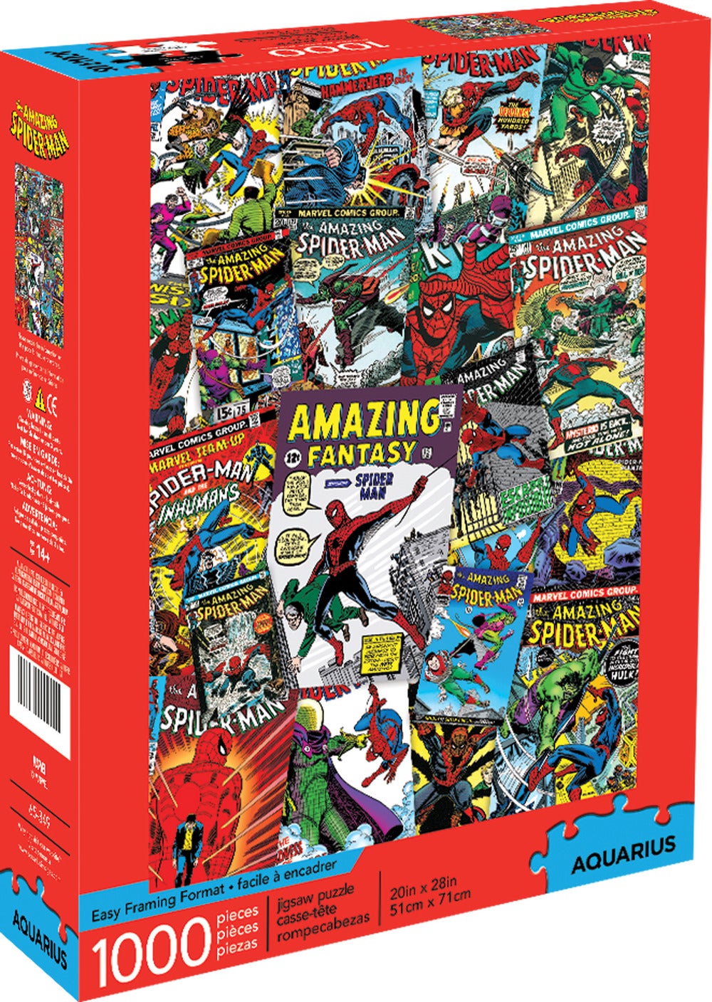 Marvel 1000 Piece Jigsaw Puzzle Spider Man Collage Whitcoulls