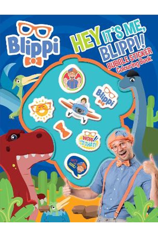 Blippi: Bubble Sticker Book