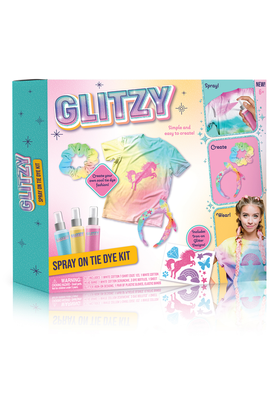 Glitzy: Spray On Tie Die Kit