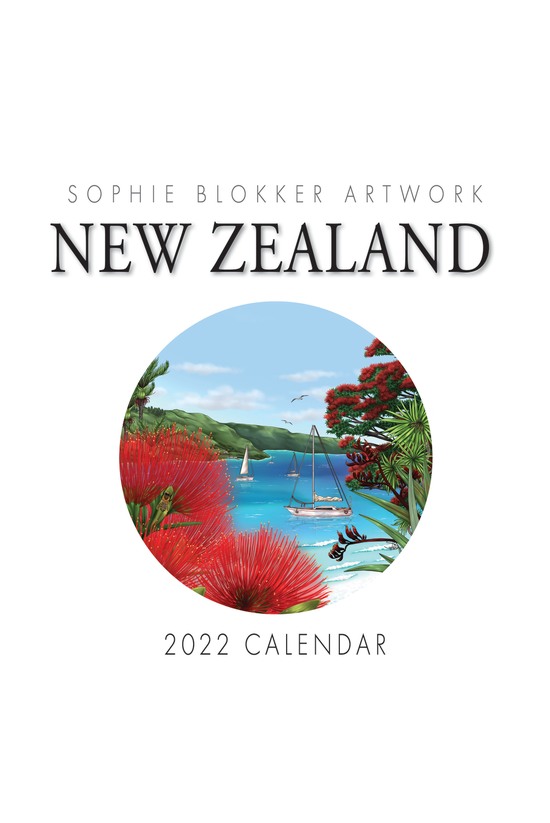 2022 Wall Calendar New Zealand...