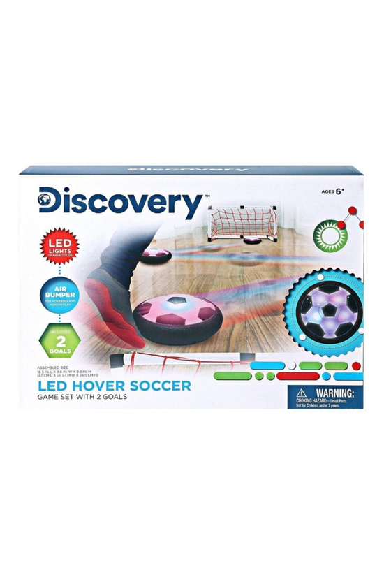Discovery Led Hover Soccer Set
