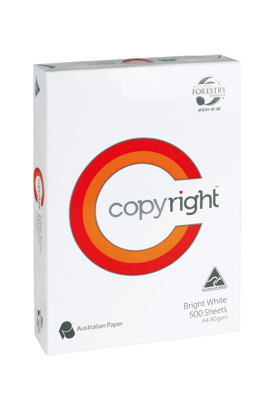 Copyright A4 Copy Paper 80gsm